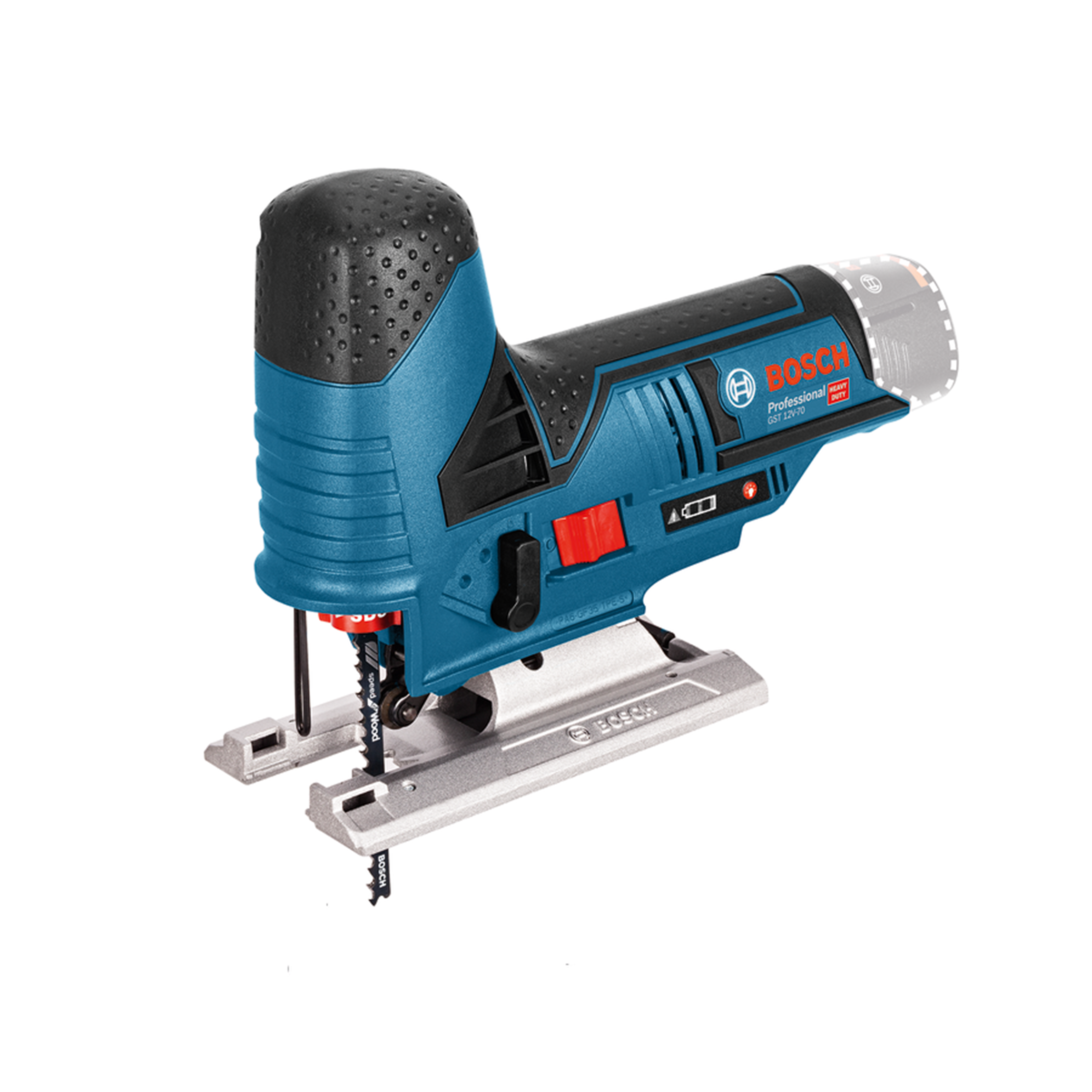 BOSCH เลื่อยจิ๊กซอว์ไร้สาย รุ่น GST 12 V-LI